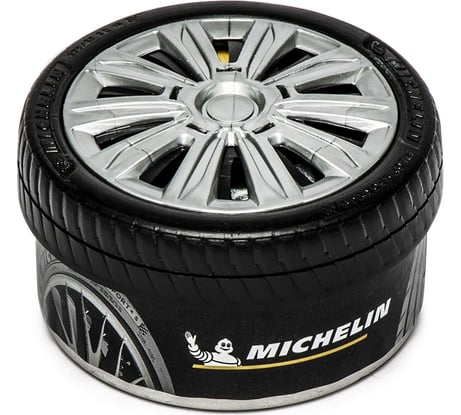 Ароматизатор воздуха MICHELIN банка в форме шины 48 гр., 30 мл., "бабл гам", 87824