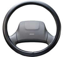 Оплетка SKYWAY Top-1 L, черная, экокожа S01102020