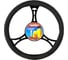 Оплетка SKYWAY Top-1 M черная, экокожа S01102169 1