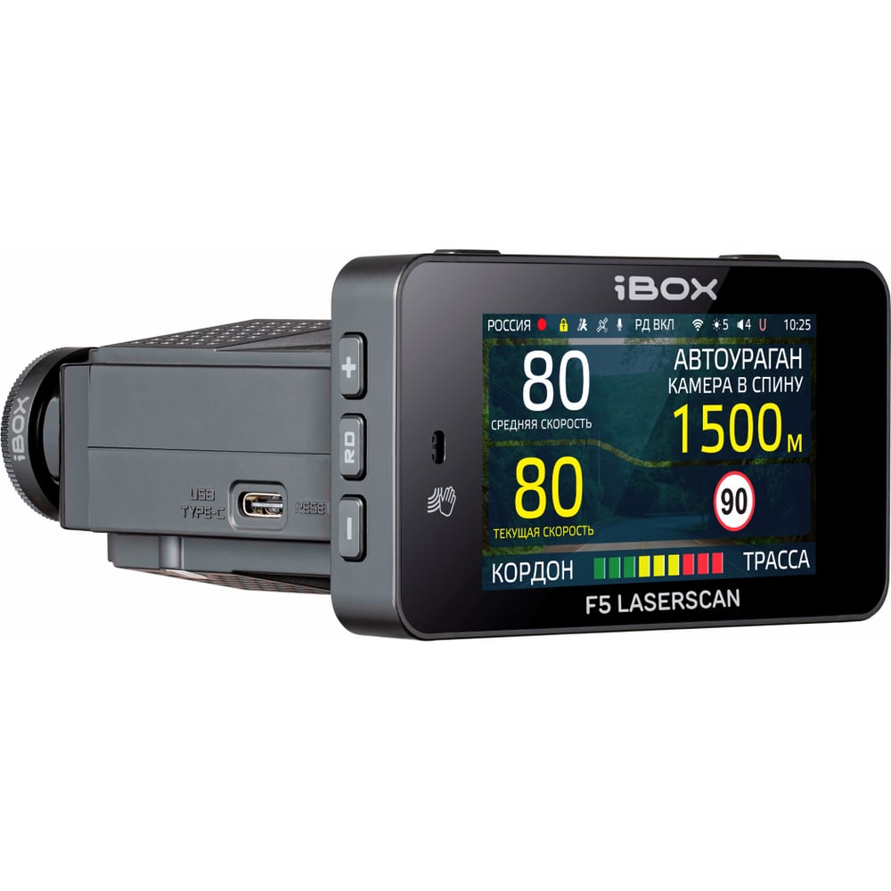 Видеорегистратор iBOX с радар-детектором F5 LaserScan 1424 - выгодная ...