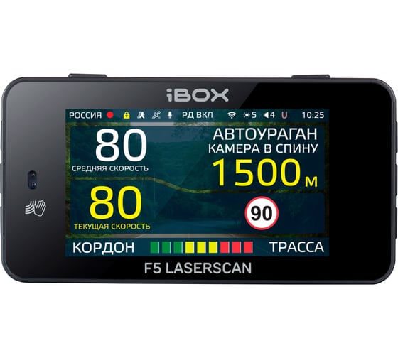 Видеорегистратор iBOX с радар-детектором F5 LaserScan 1424