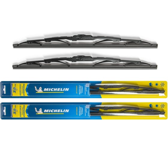 Комплект каркасных щеток стеклоочистителя MICHELIN 15" + 15"/38 + 38 см, K13915-15