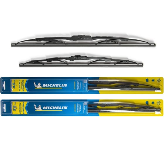 Комплект каркасных щеток стеклоочистителя MICHELIN 17" + 15"/43 + 38 см, K13917-15