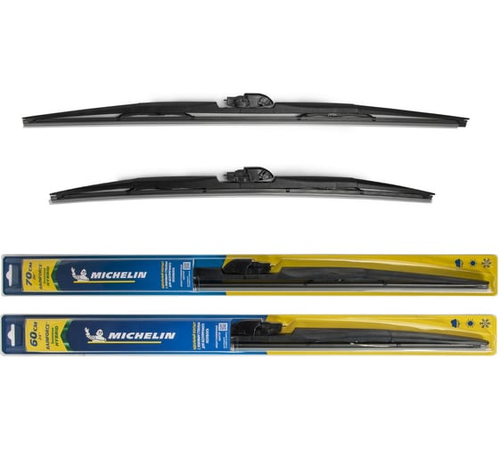 Комплект гибридных щеток стеклоочистителя MICHELIN 28" + 24"/70 + 60 см, K13328-24