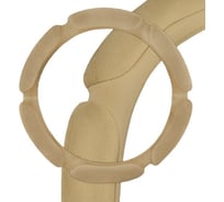 Оплетка SKYWAY Sponge classic 6 подушечек, L, бежевая, замша S01101009