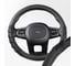 Оплетка SKYWAY Racer-1 M, черная, экокожа S01102414 2