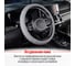 Оплетка SKYWAY Real-5 М, серая, натуральная кожа S01108009 2
