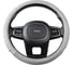 Оплетка SKYWAY Real-5 М, серая, натуральная кожа S01108009 4