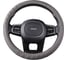 Оплетка SKYWAY Real-3 М, серая, натуральная кожа S01108006 1