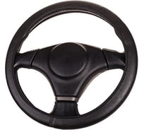 Оплетка SKYWAY FLEX-5 M, черная, экокожа S01109006