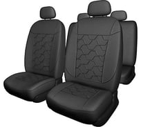 Чехлы на сиденья SKYWAY Forward-18 экокожа, 11 предметов, черный S01301163