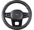 Оплетка SKYWAY Real-3 М, черная, натуральная кожа S01108005 1
