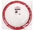 Оплетка SKYWAY Port M, красная, строчка черная, экокожа S01102451 2