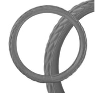 Оплетка SKYWAY Modern-4 M, серая, экокожа S01102230