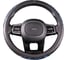 Оплетка SKYWAY Glamour-1 M, черно/синяя, экокожа S01102277 11