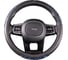 Оплетка SKYWAY Glamour-1 M, черно/синяя, экокожа S01102277 13