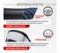 Оплетка SKYWAY Glamour-1 M, черно/синяя, экокожа S01102277 20