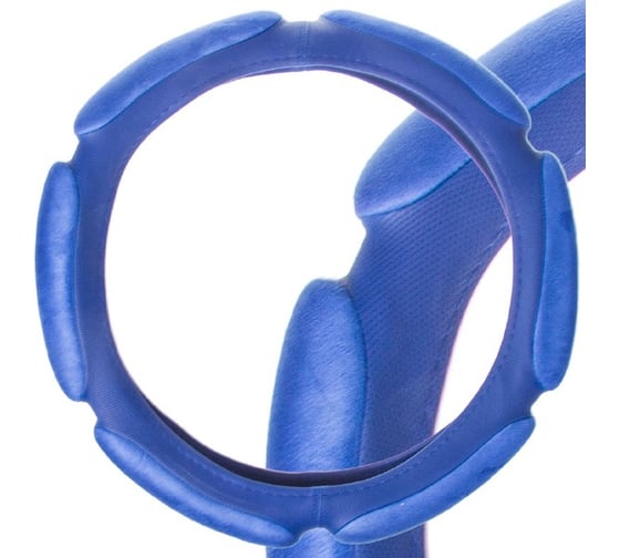 Оплетка SKYWAY Sponge classic 6 подушечек, S, синяя, замша S01101059 1