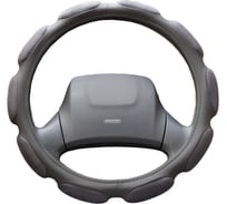 Оплетка SKYWAY Sponge classic 10 подушечек, L, серая, замша S01101043