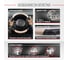 Оплетк SKYWAY Carbon-2 M, черно/бежевая, экокожа S01102427 4