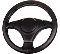 Оплетка SKYWAY FLEX-6 M, черная, экокожа S01109007