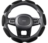 Оплетка SKYWAY Sponge classic 10 подушечек, M, черная, замша S01101039