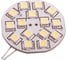 Автолампа диод SKYWAY G4, 15 SMD диодов, 1-контакт, белая, габариты, стопы S08201208 1