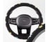 Оплетка SKYWAY Glamour-2 M, черная, вельвет S01106004 2