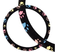 Оплетка SKYWAY Glamour-6 M, черная, вельвет S01106002