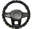 Оплетка SKYWAY Glamour-6 M, черная, вельвет S01106002 4