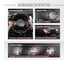 Оплетка SKYWAY Glamour-6 M, черная, вельвет S01106002 12
