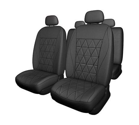 Чехлы на сиденья SKYWAY Forward-17 экокожа, 11 предметов, черный S01301161