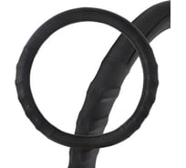 Оплетка SKYWAY Touch-2 L, черная, экокожа S01102131