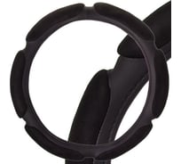 Оплетка SKYWAY Sponge air 6 подушечек, XL, черная, замша S01101074