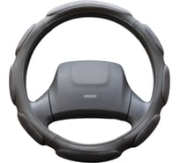 Оплетка SKYWAY Sponge classic 8 подушечек, L, серая, замша S01101036