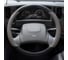 Оплетка SKYWAY Crome-1 L, черно/серая, экокожа S01102033 10