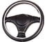 Оплетка SKYWAY FLEX-7 M, черно/белая, экокожа S01109008 1