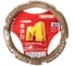 Оплетка SKYWAY Sponge turtle 6 подушечек, M, бежевая, экокожа S01102236 2