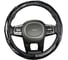 Оплетка SKYWAY Luxury-5 M, черная с синей прострочкой, полиэстер S01105003 4