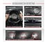 Оплетка SKYWAY Luxury-5 M, черная с синей прострочкой, полиэстер S01105003 11