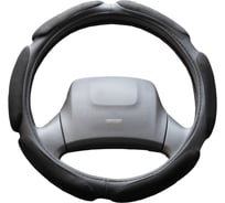 Оплетка SKYWAY Sponge classic 6 подушечек, L, черная, замша S01101013