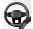 Оплетка SKYWAY Racer-1 M, черно/серая, экокожа S01102413 2
