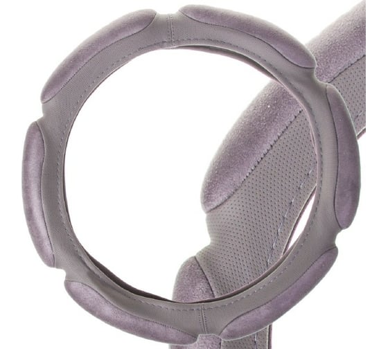 Оплетка SKYWAY Sponge classic 6 подушечек, S, серая, замша S01101058 1