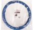 Оплетка SKYWAY Port M, синяя, строчка черная, экокожа S01102449 2