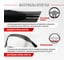Оплетка SKYWAY Crome-3 M, черно/серая, экокожа S01102064 10