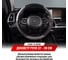 Оплетка SKYWAY Comfort-2 M, черно/серая, экокожа S01102062 2
