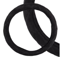 Оплетка SKYWAY Hit-1 L, черная, замша S01101047