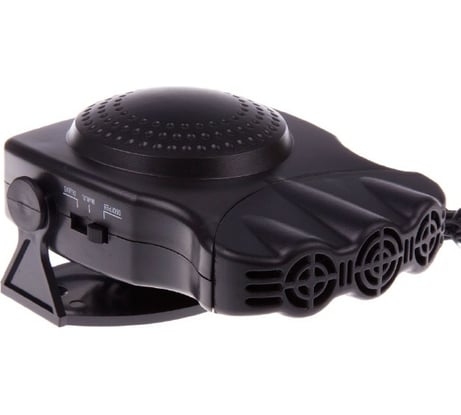 Тепловентилятор в прикуриватель SKYWAY 12V, с керамическим нагревательным элементом, черный S02501004