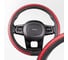 Оплетка SKYWAY Luxury-1 M, черно/красная, экокожа S01102370 2