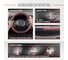 Оплетка SKYWAY Luxury-1 M, черно/красная, экокожа S01102370 4
